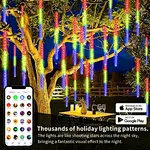 meteor shower led lights